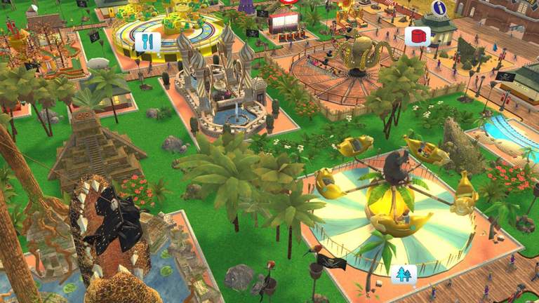 Đánh giá game RollerCoaster Tycoon Adventures
