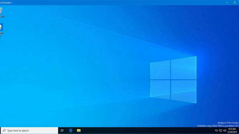 Trải nghiệm và đánh giá Windows Sandbox