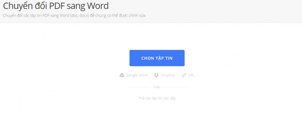 Dùng PDF.io chỉnh sửa PDF miễn phí