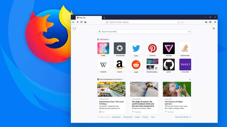 Cách khởi động lại Firefox mà không mất các tab, cửa sổ đã mở