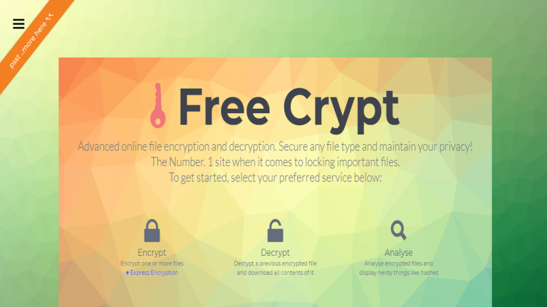 Free Crypt: Ghi chú, mã hóa, chia sẻ file,… miễn phí