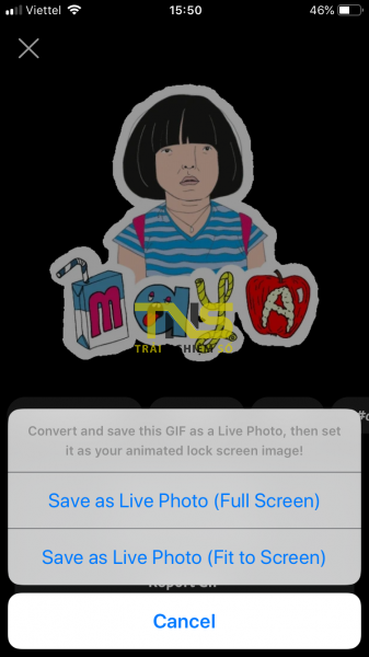 Tạo ảnh Live Photos trên iOS bằng ứng dụng GIPHY