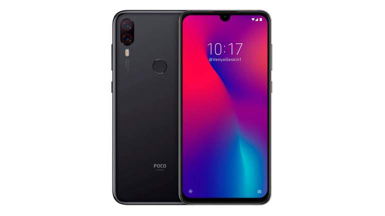 Xiaomi Poco F2 lộ hình ảnh với màn hình giọt nước
