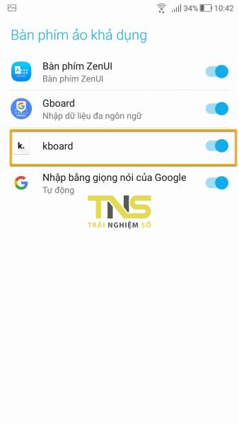 kboard: Bàn phím đặc biệt dành cho người lười nhập trên Android