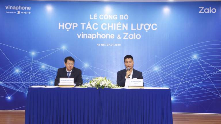 VinaPhone hợp tác Zalo gia tăng tiện ích cho khách hàng