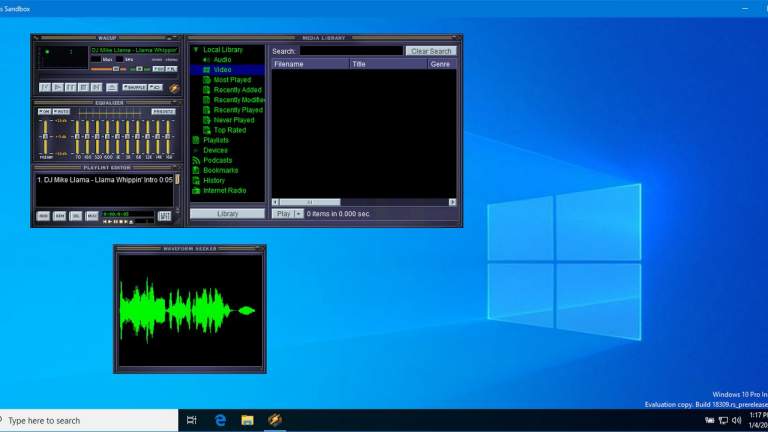 Phiên bản Winamp không chính thức đã cho phép tải về