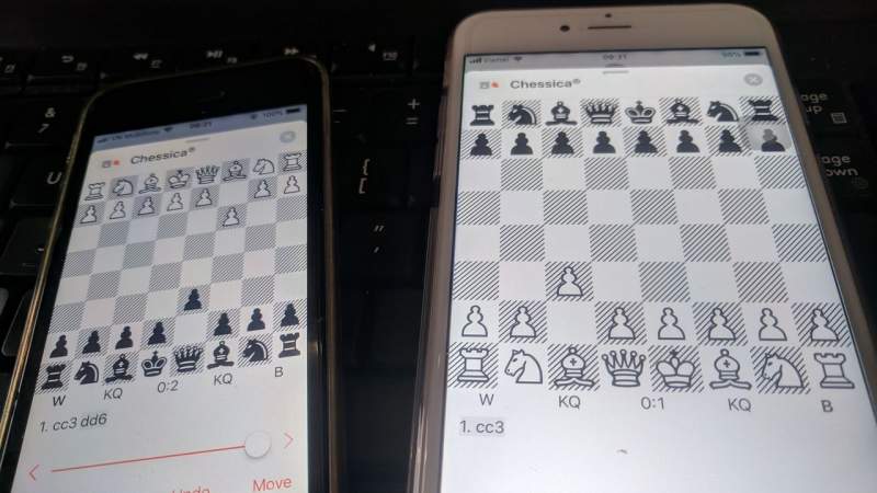 Chessica: Đấu cờ vua trong iMessage