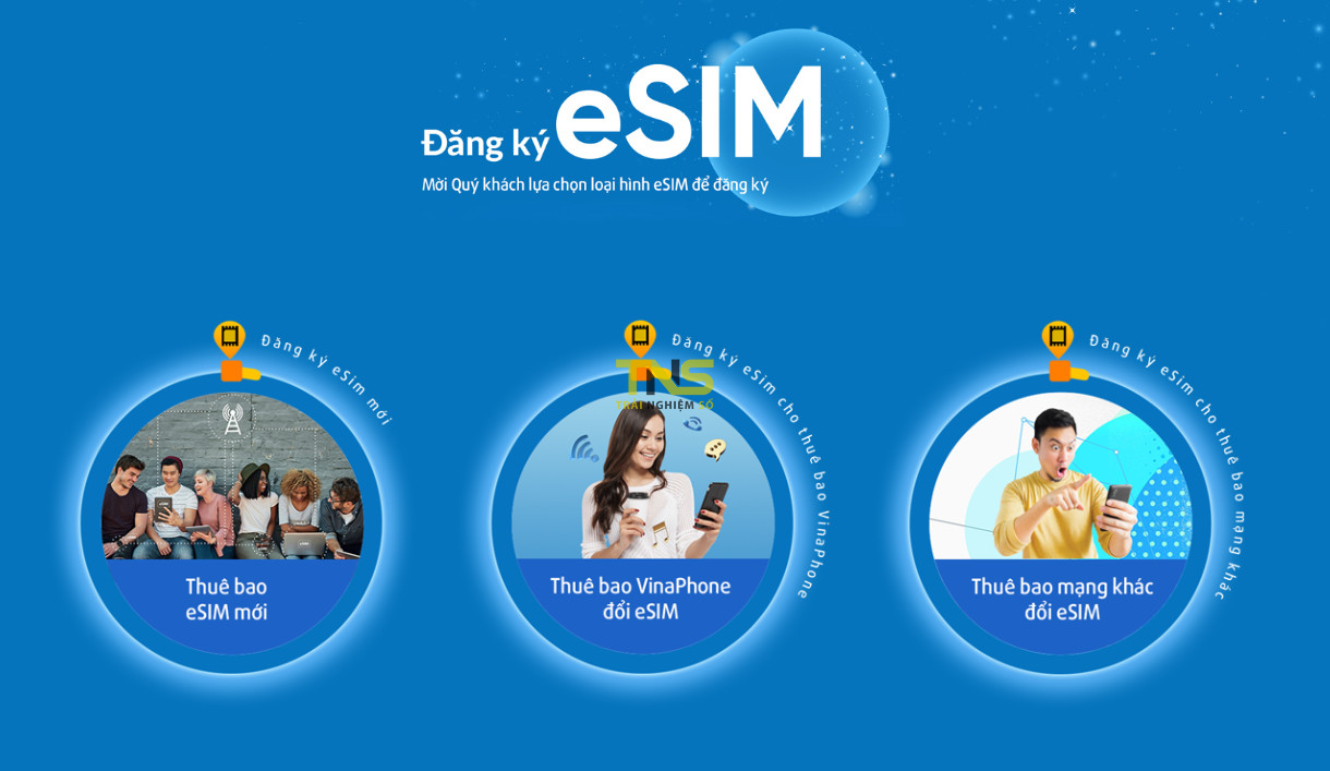 Cách đăng ký mua eSIM Vinaphone