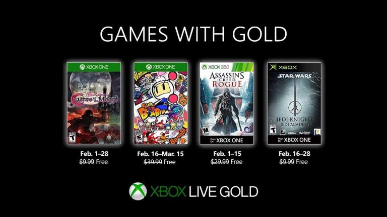 Games with Gold tháng 2/2019: Bloodstained: Curse of the Moon, Super Bomberman R và…