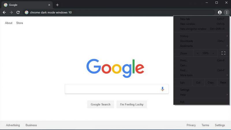 Cách bật chế độ Dark mode của Google Chrome trên Windows 10