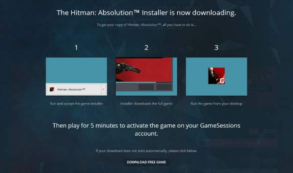 Hitman: Absolution free GameSessions