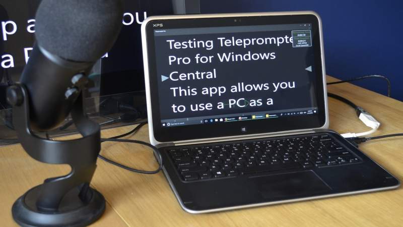 Cách tạo Teleprompter trực tuyến hỗ trợ cuộn khi nói