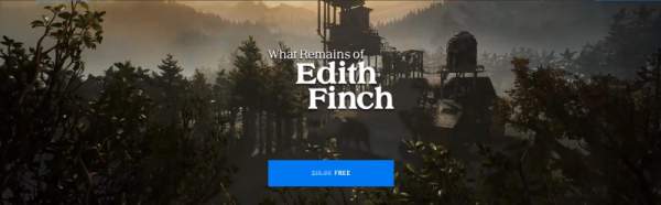 What Remains of Edith Finch free Epic Games Store