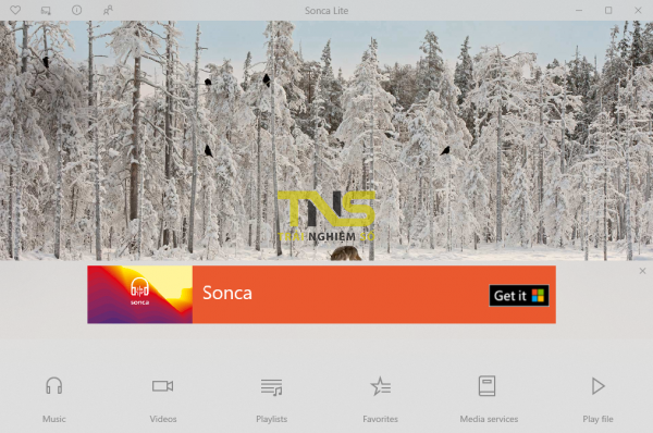 Sonca Lite: Phát tập tin media trên Google Drive, Dropbox, OneDrive,... từ Windows 10