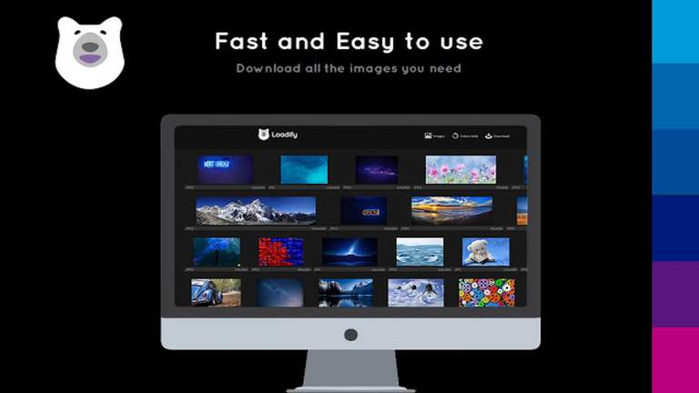 Dùng Loadify tải toàn bộ hình ảnh trang web trên Chrome