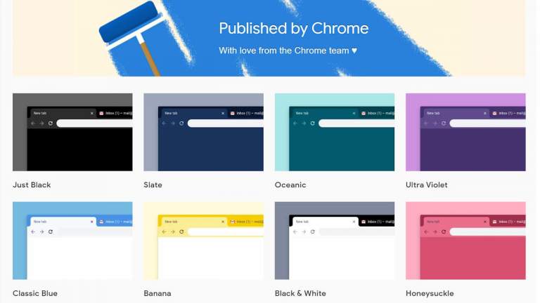 Thay “áo mới” cho Chrome với 14 theme do Google phát hành