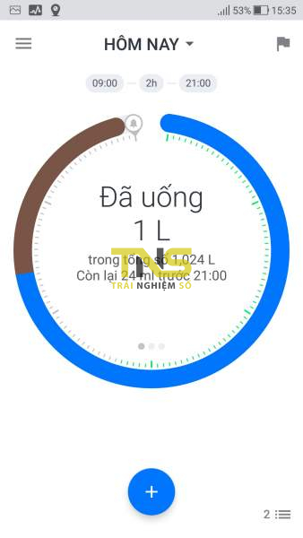 Ứng dụng nhắc nhở uống nước miễn phí trên iOS, Android có hỗ trợ tiếng Việt