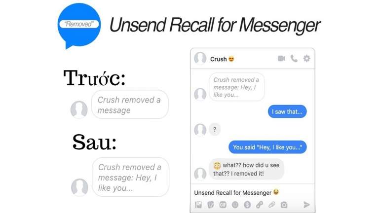 Xem lại tin nhắn đã xóa, thu hồi trên Facebook và Messenger