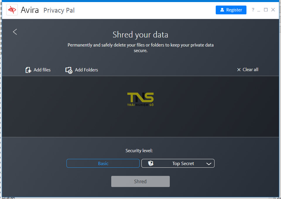 Dọn sạch thông tin riêng tư trên máy tính với Avira Privacy Pal