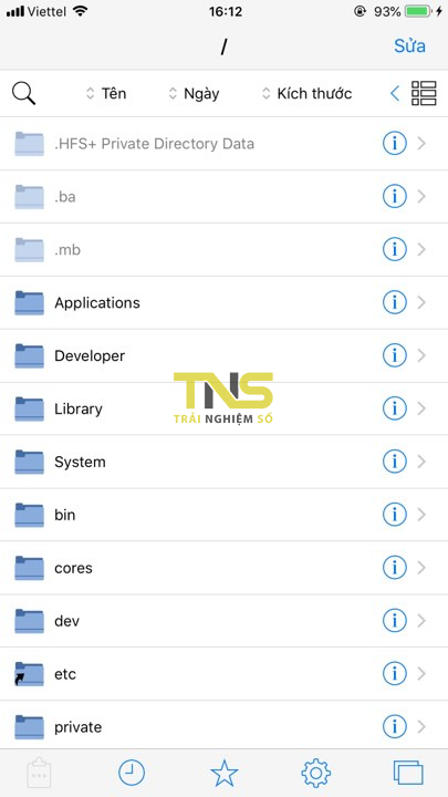Filza đã có cập nhật tương thích tốt với rootlessJB