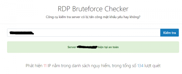 Bkav phát hành công cụ kiểm tra server phòng chống virus W32.WeakPass