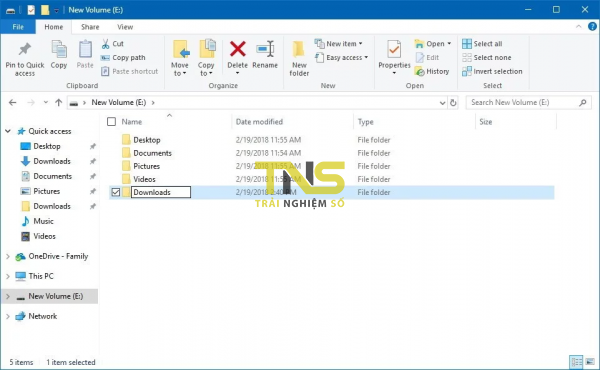 Cách di chuyển thư mục người dùng mặc định của Windows 10 sang ổ đĩa khác