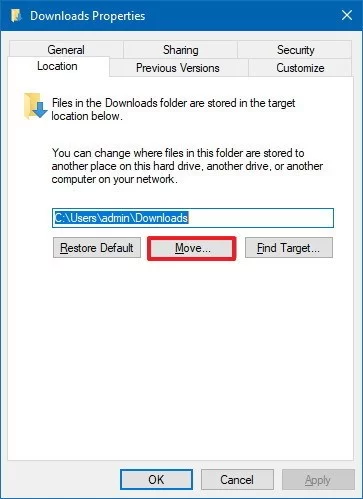Cách di chuyển thư mục người dùng mặc định của Windows 10 sang ổ đĩa khác