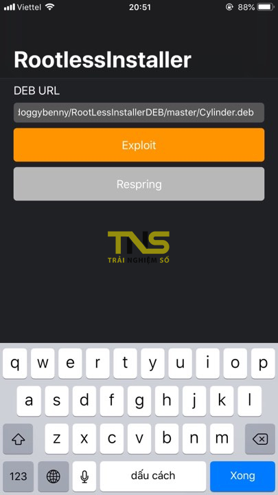 Cách cài tweak trên iOS 12 jailbreak với RootlessInstaller