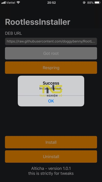Cách cài tweak trên iOS 12 jailbreak với RootlessInstaller