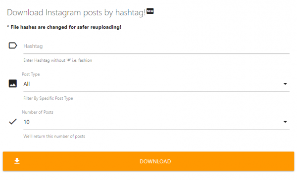 Dùng Vurku tải ảnh, video Instagram theo URL, tên dùng, hashtag