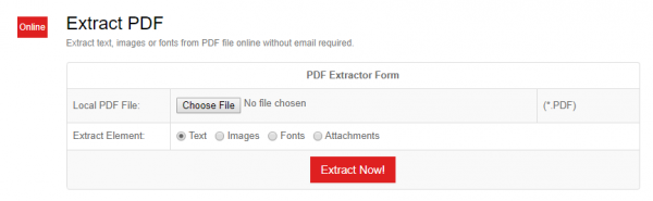Trích xuất file đính kèm trong PDF với 3 dịch vụ web miễn phí