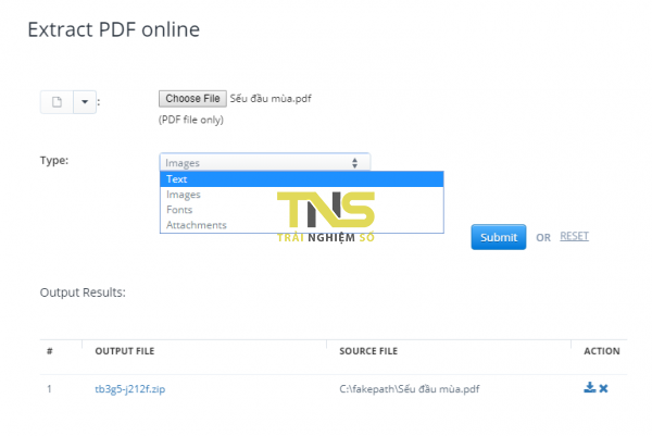 Trích xuất file đính kèm trong PDF với 3 dịch vụ web miễn phí