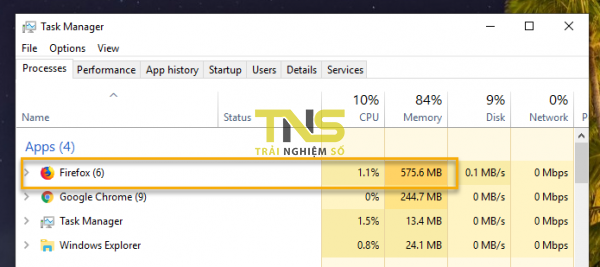 Sleep Mode: Tiết kiệm pin, bộ nhớ RAM máy tính khi dùng Firefox