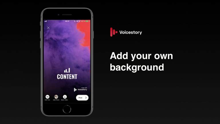 Tạo Instagram Stories độc đáo với âm thanh và văn bản trích xuất từ giọng nói của bạn