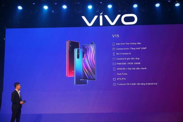 Tổng hợp quà tặng kèm Vivo V15 tại các hệ thống bán lẻ ĐTDĐ 