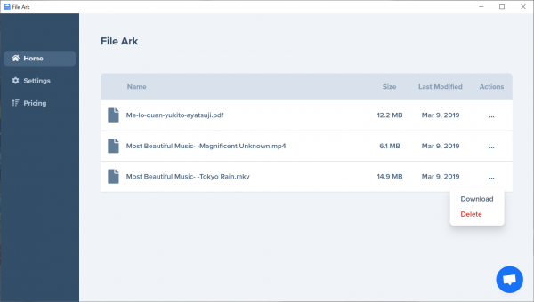 Nhận 1 GB không gian lưu trữ miễn phí từ File Ark