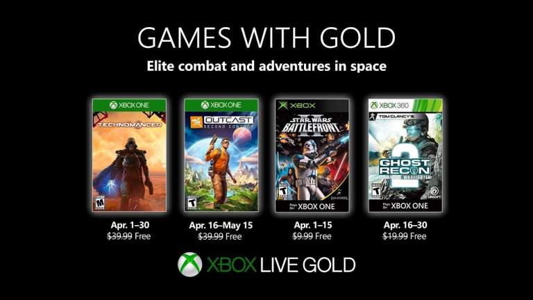 Games with Gold tháng 4/2019: Technomancer, Outcast: Second Contact và…