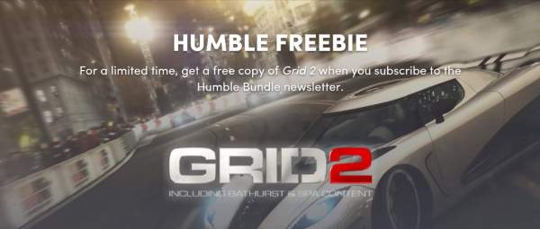 GRID 2 free Humble Store