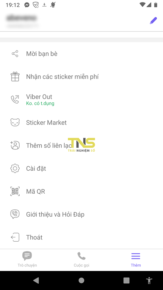 Cách bật Dark mode (chế độ tối) của Viber