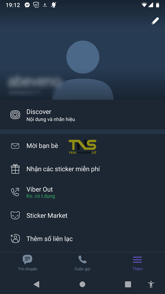 Cách bật Dark mode (chế độ tối) của Viber