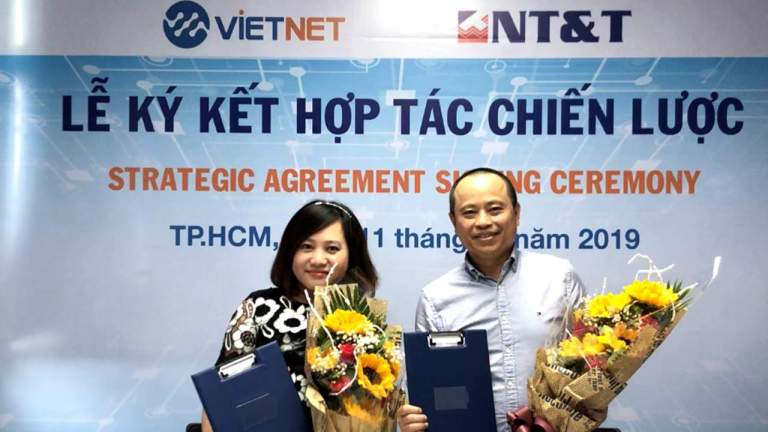 Vietnet ký kết chiến lược cùng NT&T