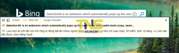 Thêm nhiều chức năng (chuyển ngữ, gửi email, tìm kiếm,…) vào menu chuột phải Chrome
