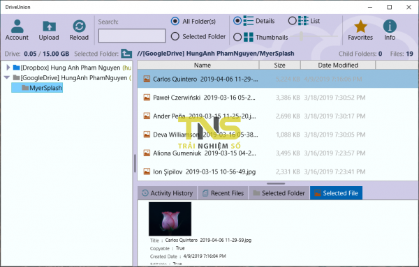 Quản lý, sao chép dữ liệu giữa Google Drive, OneDrive, Dropbox,... trong cùng một nơi