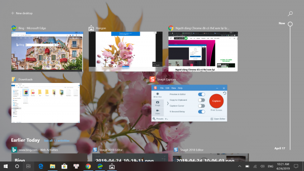 Cách đồng bộ website đã mở trên Edge Chromium trong Windows Timeline