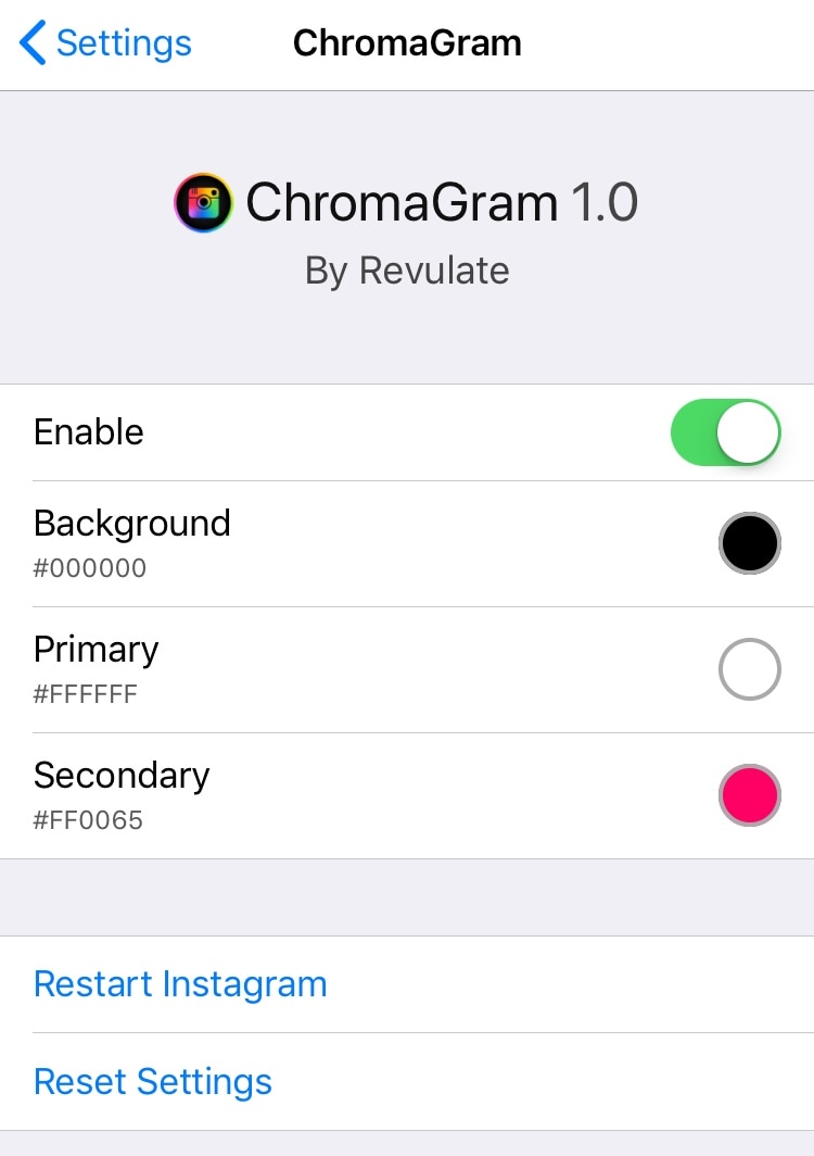 Tweak hay cho iOS 12: BatteryPercent12, ChromaGram,...