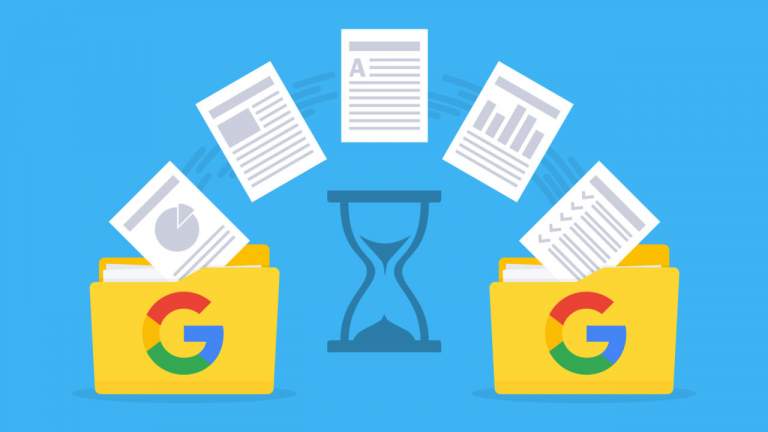 Cách lấy dữ liệu trong thư mục Google Drive chia sẻ thành của bạn