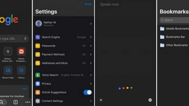 DarkChrome – đêm giao diện dark mode lên Chrome cho iOS