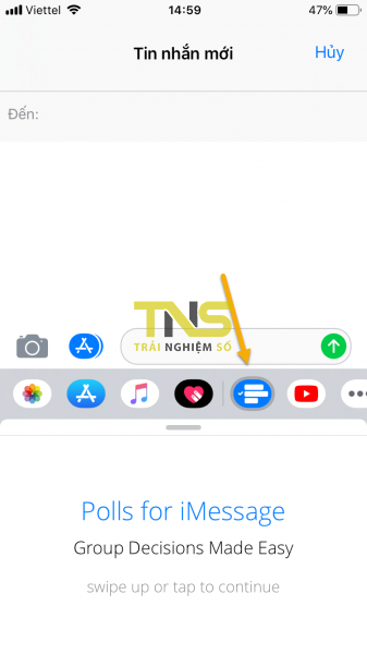 Polls for iMessage: Tạo, bình chọn ngay trong iMessage