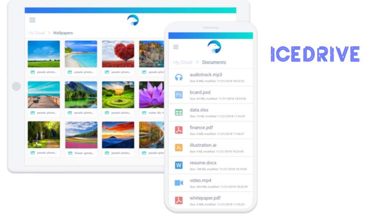 Icedrive: Miễn phí 20 GB không gian lưu trữ trên mây
