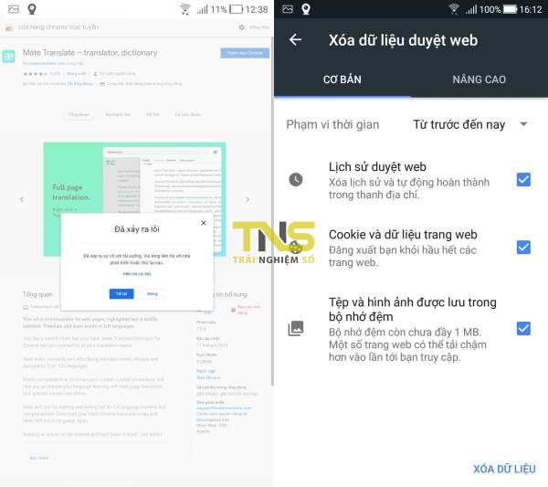 Dùng thử extension Chrome trên Kiwi Browser
